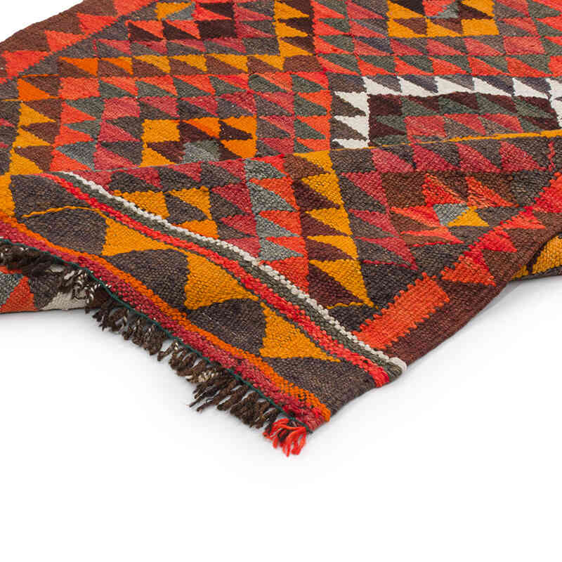 Vintage Anadolu Kilim Yolluk - 100 cm x 321 cm - K0077266