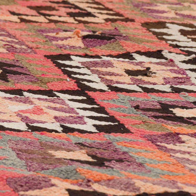 Vintage Anadolu Kilim Yolluk - 95 cm x 338 cm - K0077270