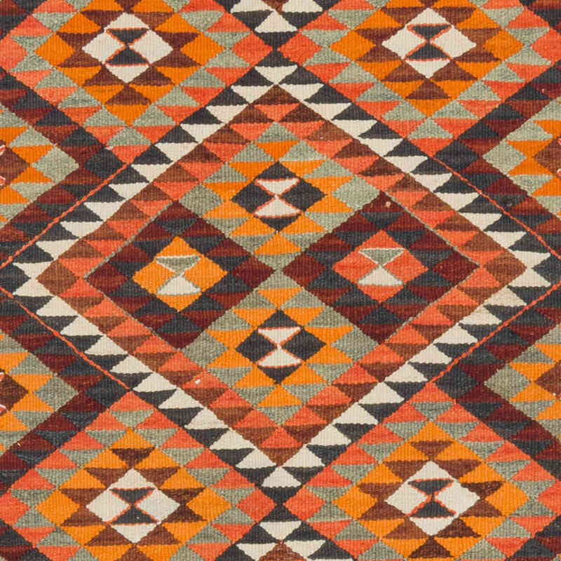 Alfombra Kilim Tribal Vintage - 88 cm x 276 cm - K0077271