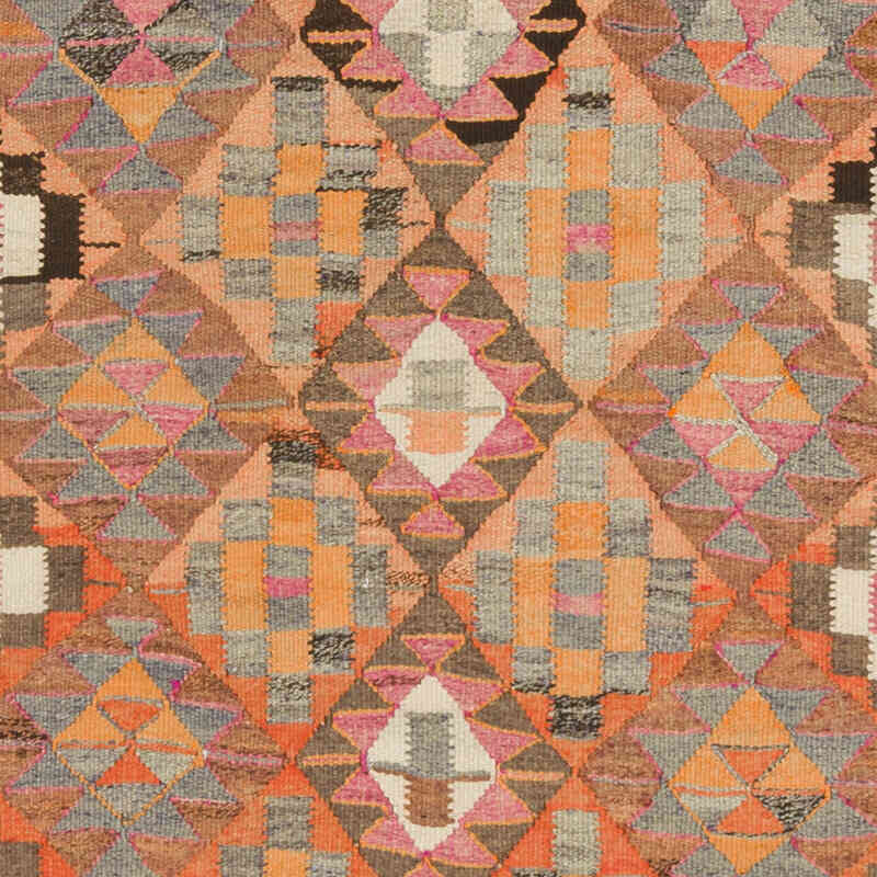 Vintage Anadolu Kilim Yolluk - 103 cm x 341 cm - K0077272