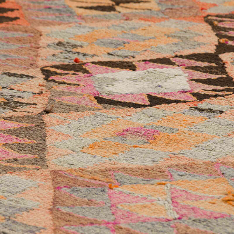 Vintage Anadolu Kilim Yolluk - 103 cm x 341 cm - K0077272