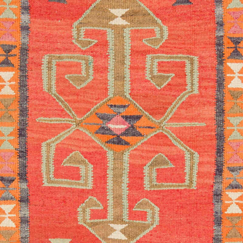 Vintage Anadolu Kilim Yolluk - 100 cm x 310 cm - K0077274