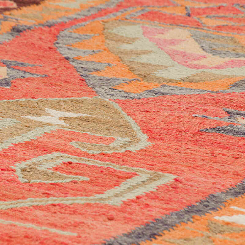 Vintage Anadolu Kilim Yolluk - 100 cm x 310 cm - K0077274