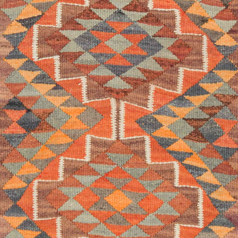 Vintage Tribal Kilim Runner - 2' 7" x 10'  (31" x 120") - K0077275