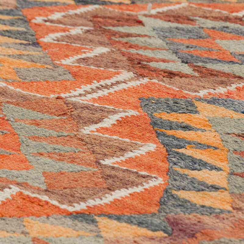 Vintage Tribal Kilim Runner - 2' 7" x 10'  (31" x 120") - K0077275
