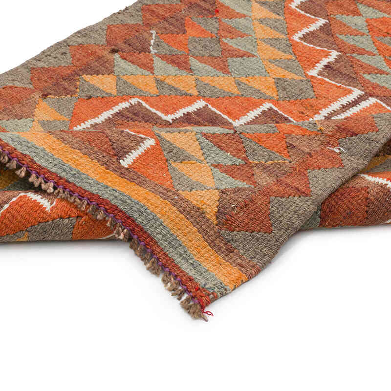 Vintage Tribal Kilim Runner - 2' 7" x 10'  (31" x 120") - K0077275