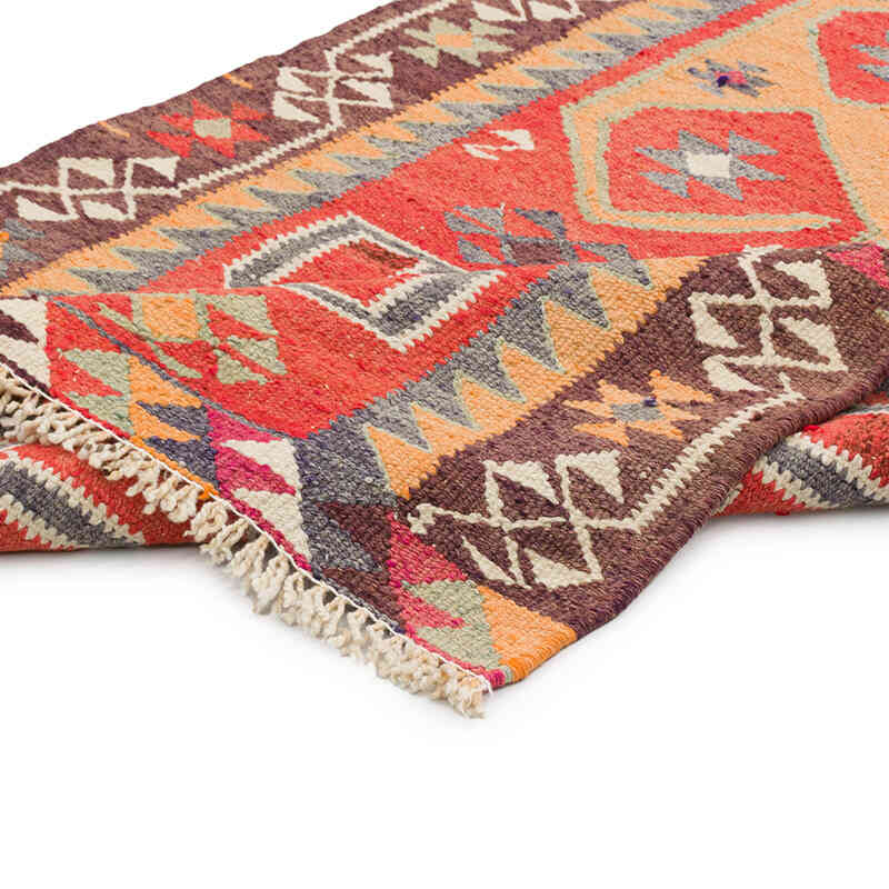 Vintage Anadolu Kilim Yolluk - 100 cm x 350 cm - K0077285