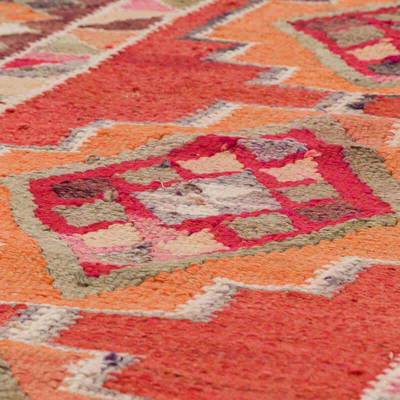 Vintage Tribal Kilim Runner - 2' 11" x 9' 10" (35" x 118") - K0077287
