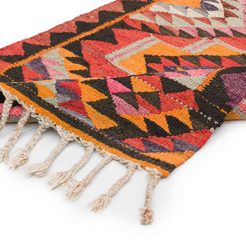 Vintage Anadolu Kilim Yolluk - 85 cm x 345 cm - K0077292