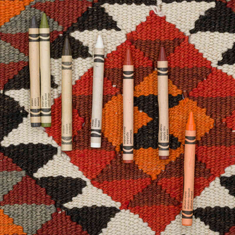 Vintage Tribal Kilim Runner - 3'  x 11'  (36" x 132") - K0077296