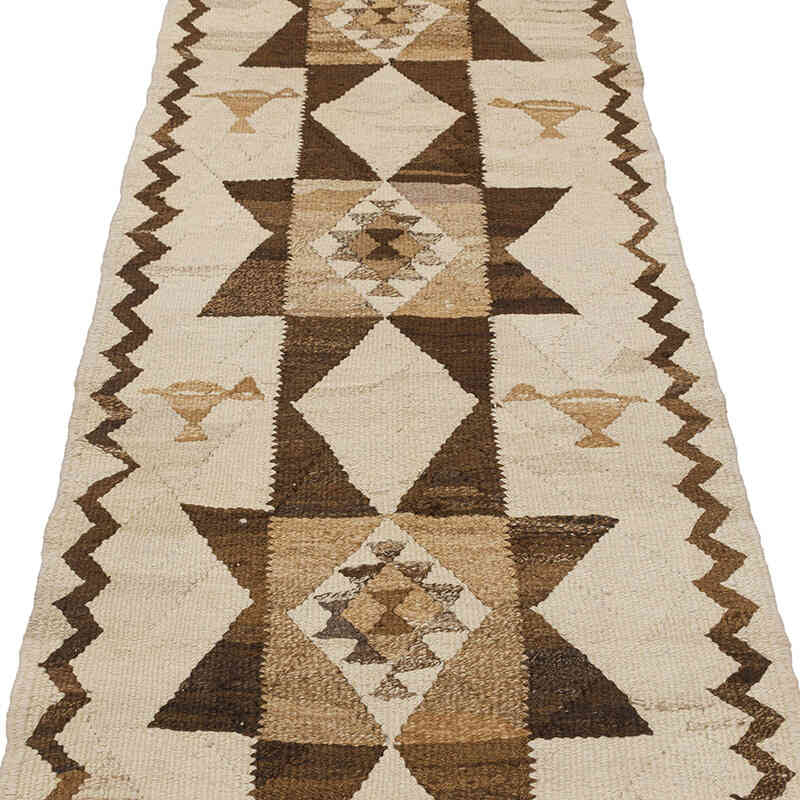 Vintage Anadolu Kilim Yolluk - 81 cm x 285 cm - K0077303
