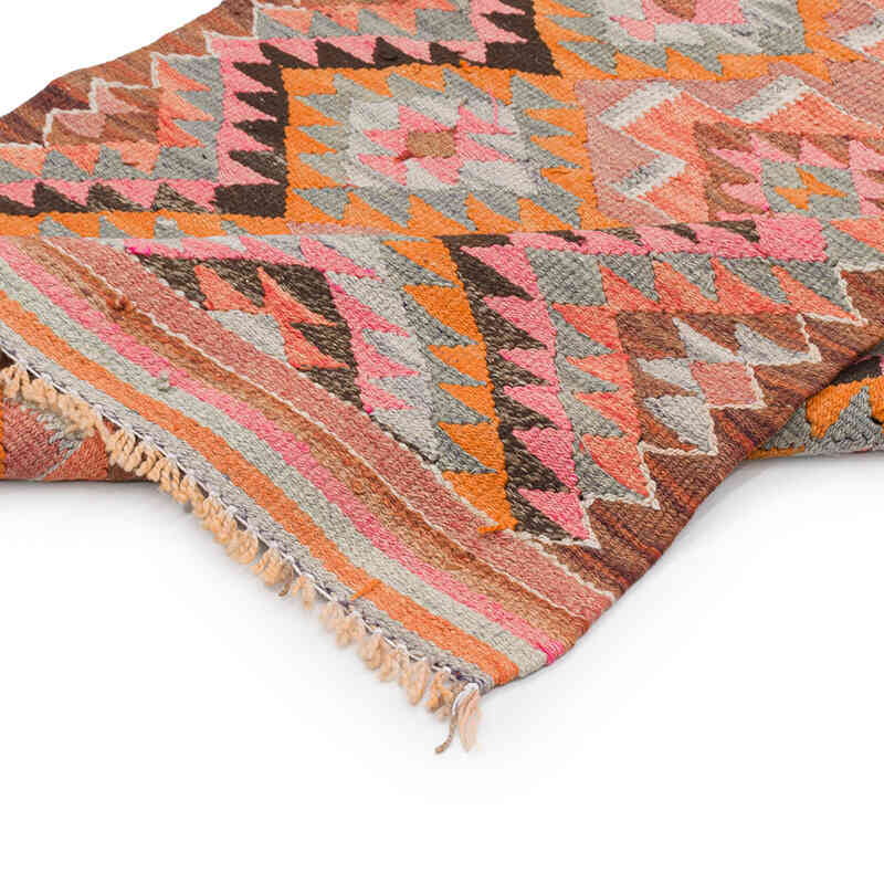 Vintage Anadolu Kilim Yolluk - 78 cm x 283 cm - K0077305