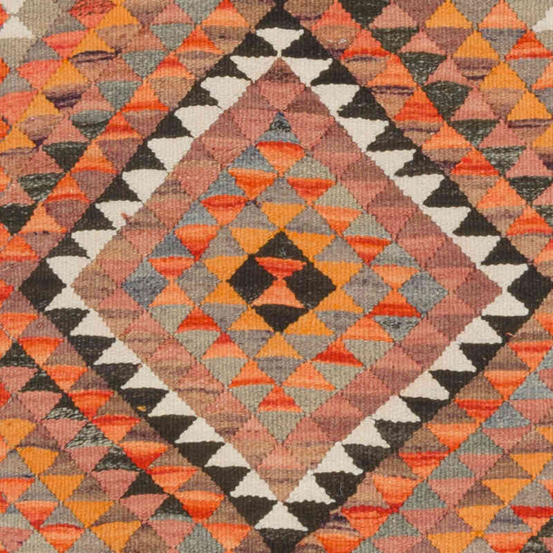 Alfombra Kilim Tribal Vintage - 94 cm x 331 cm - K0077307