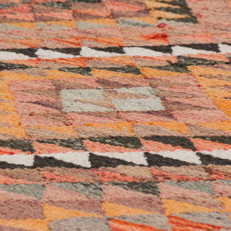 Alfombra Kilim Tribal Vintage - 94 cm x 331 cm - K0077307