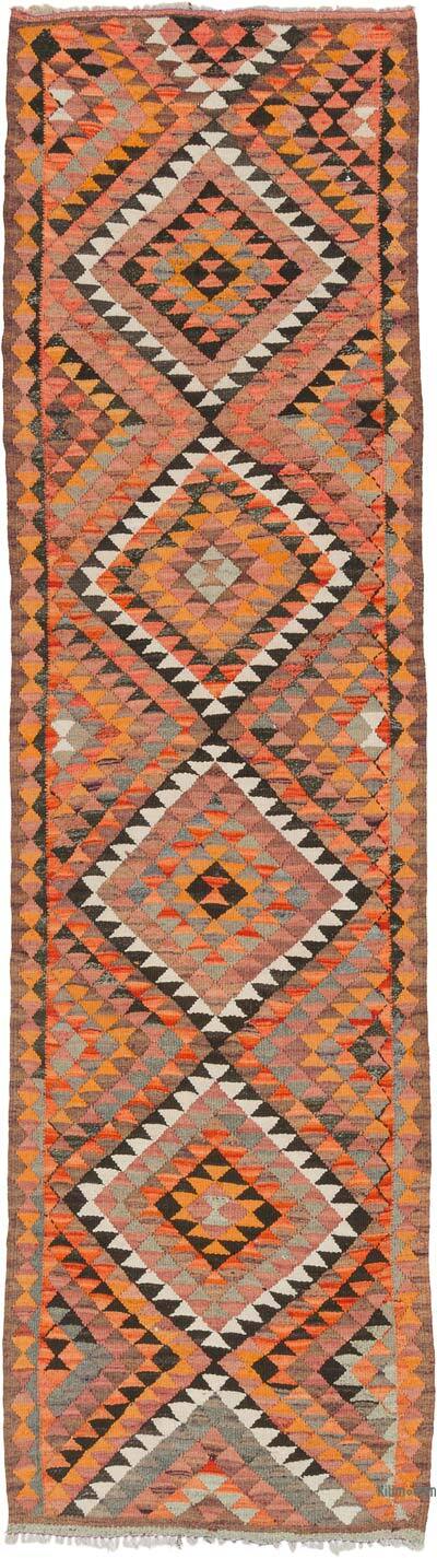 Vintage Anadolu Kilim Yolluk - 94 cm x 331 cm