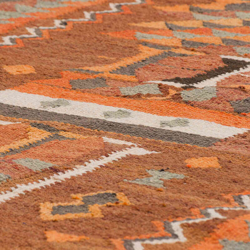 Alfombra Kilim Tribal Vintage - 88 cm x 350 cm - K0077309