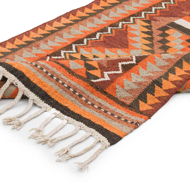 Alfombra Kilim Tribal Vintage - 88 cm x 350 cm - K0077309