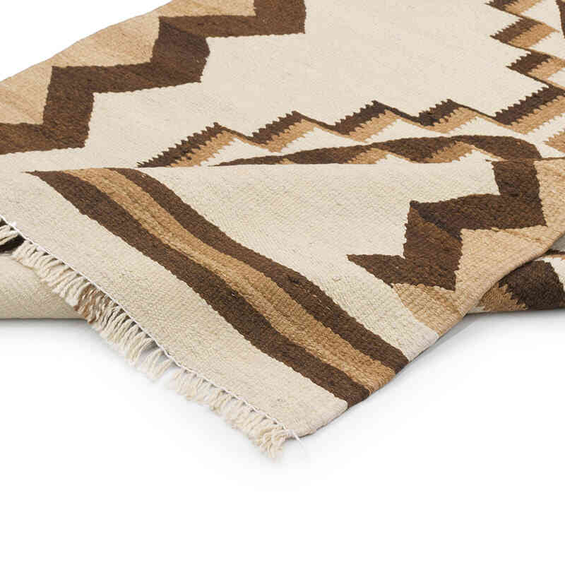 Alfombra Kilim Tribal Vintage - 90 cm x 316 cm - K0077310