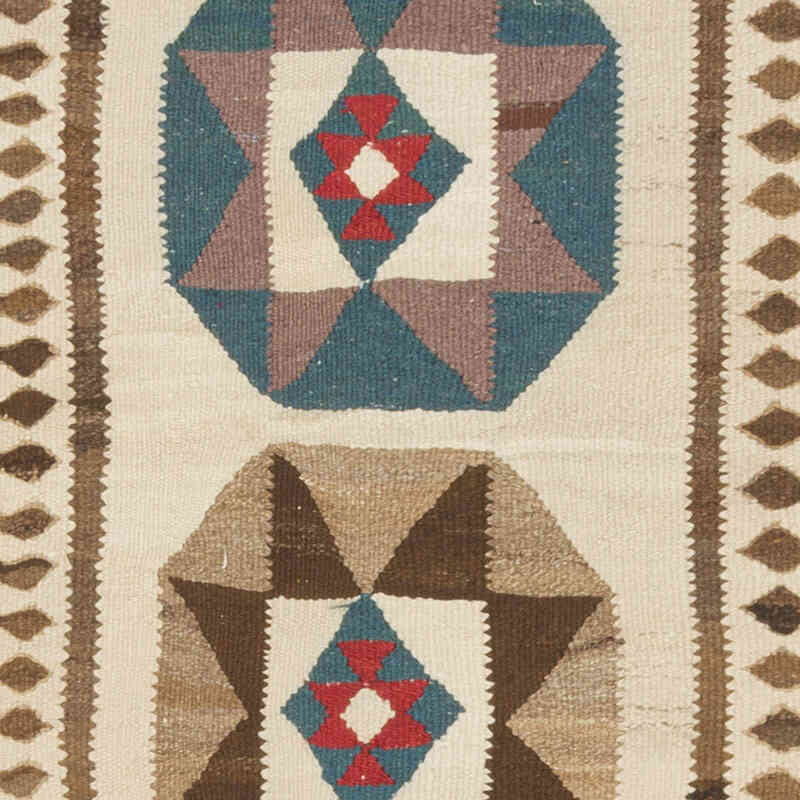 Alfombra Kilim Tribal Vintage - 84 cm x 300 cm - K0077313