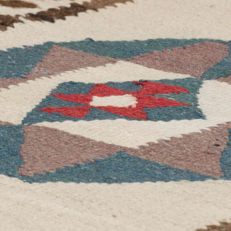 Alfombra Kilim Tribal Vintage - 84 cm x 300 cm - K0077313