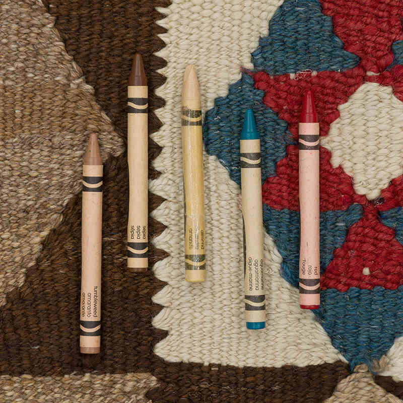 Alfombra Kilim Tribal Vintage - 84 cm x 300 cm - K0077313