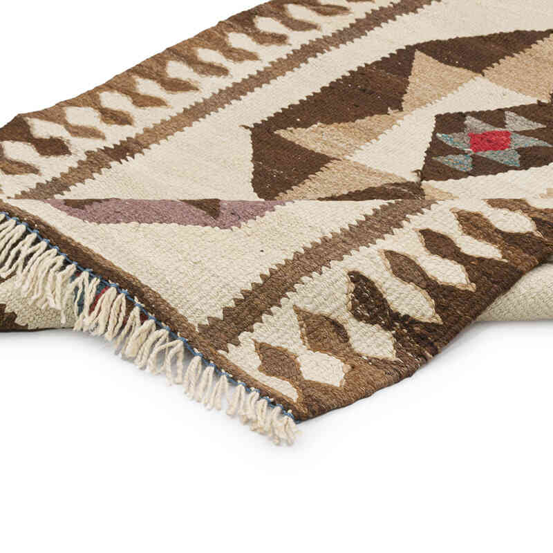 Alfombra Kilim Tribal Vintage - 84 cm x 300 cm - K0077313