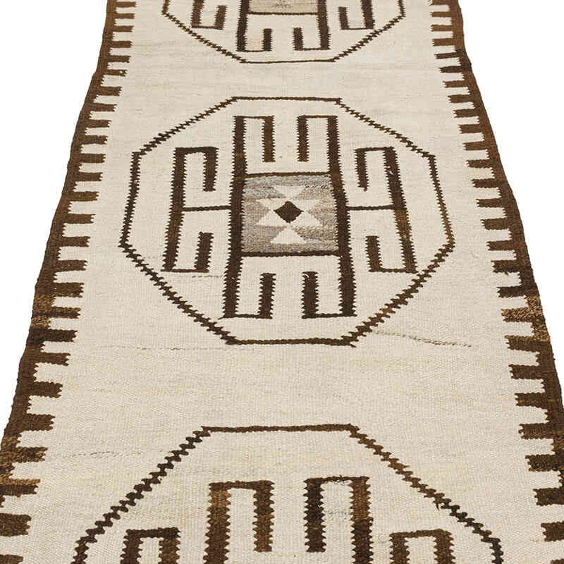 Vintage Anadolu Kilim Yolluk - 88 cm x 310 cm - K0077315
