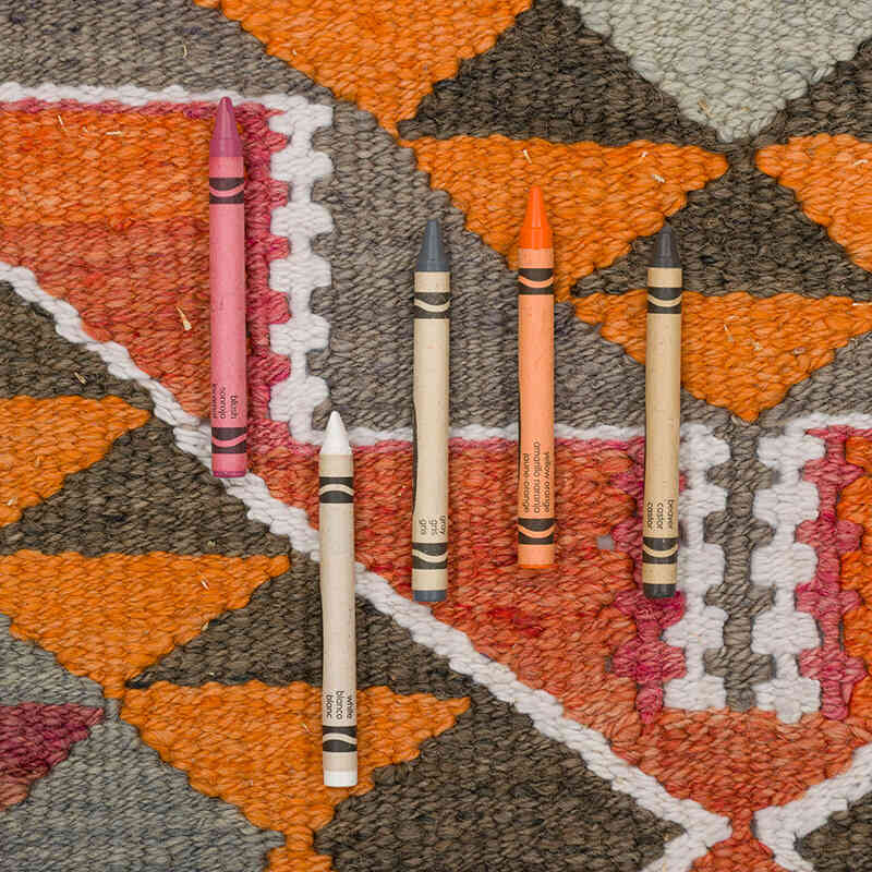 Alfombra Kilim Tribal Vintage - 76 cm x 296 cm - K0077318