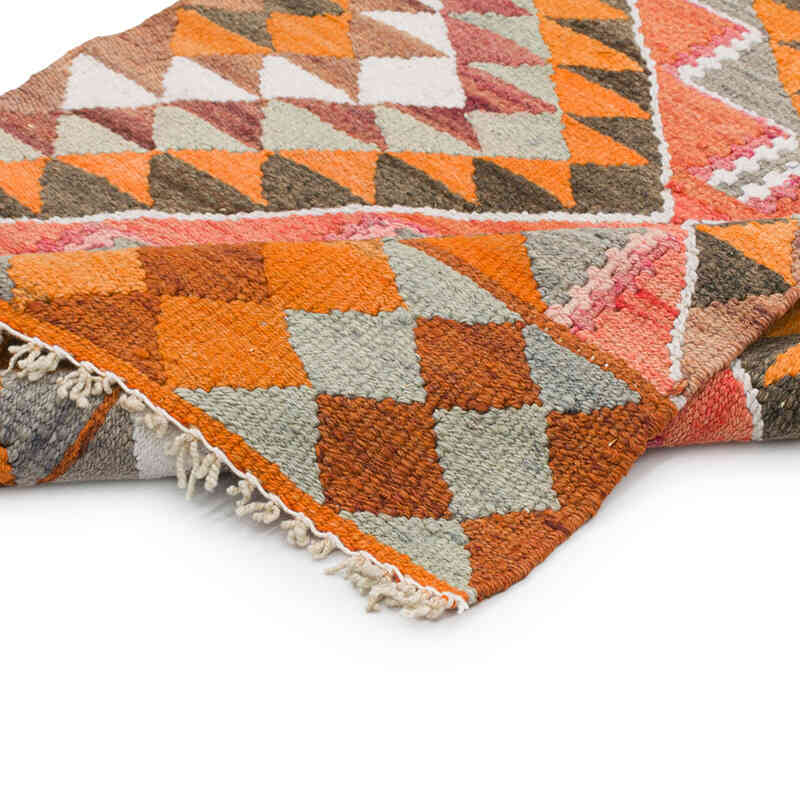 Alfombra Kilim Tribal Vintage - 76 cm x 296 cm - K0077318