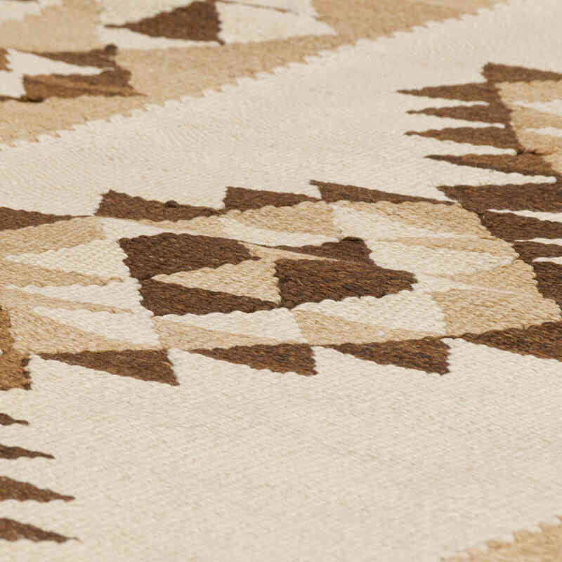 Vintage Tribal Kilim Runner - 3' 1" x 9' 8" (37" x 116") - K0077319