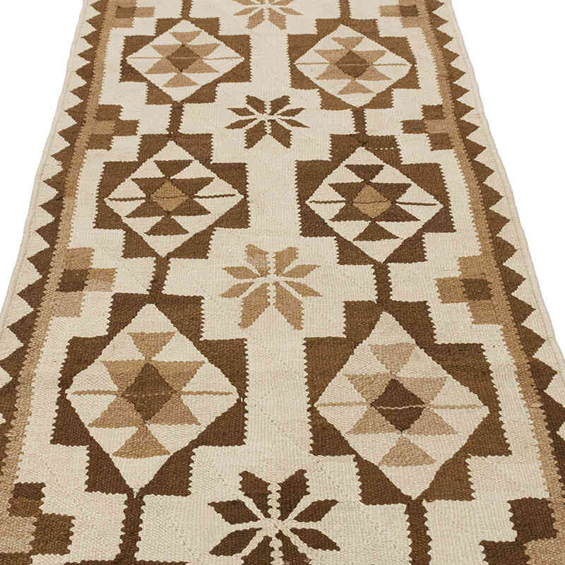 Vintage Tribal Kilim Runner - 3' 5" x 11'  (41" x 132") - K0077320