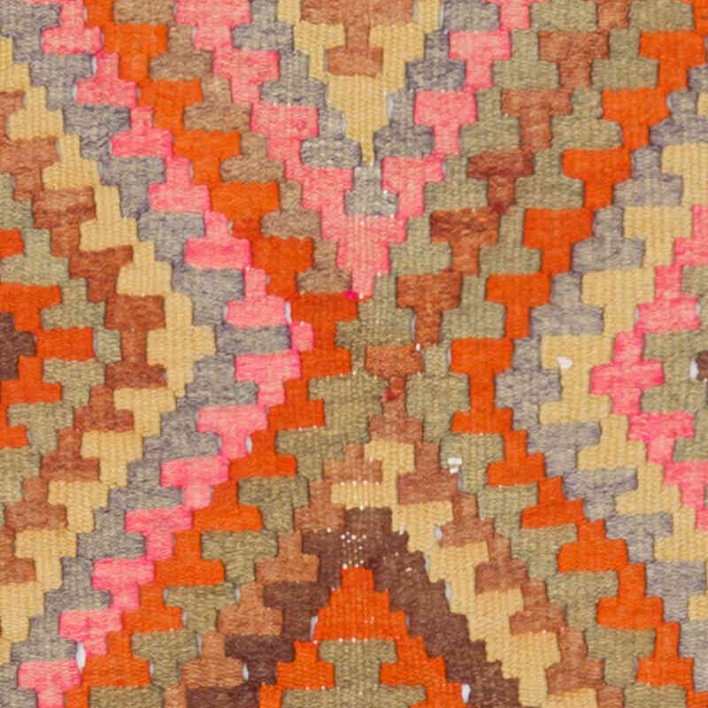 Vintage Tribal Kilim Runner - 2' 11" x 8' 6" (35" x 102") - K0077322