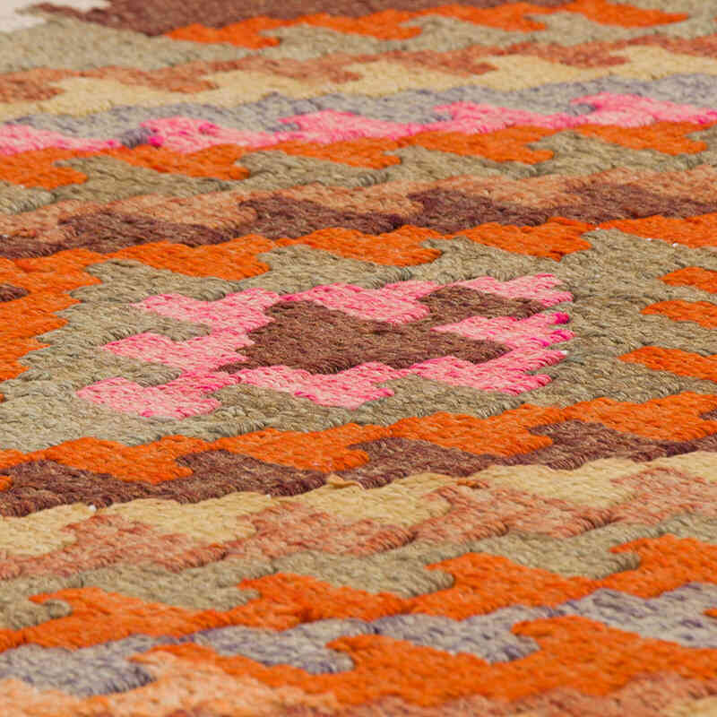 Vintage Tribal Kilim Runner - 2' 11" x 8' 6" (35" x 102") - K0077322