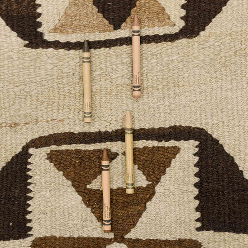 Alfombra Kilim Tribal Vintage - 84 cm x 266 cm - K0077325