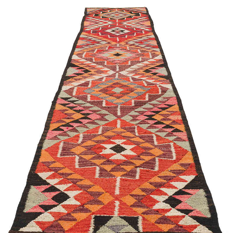 Vintage Anadolu Kilim Yolluk - 83 cm x 362 cm - K0077326