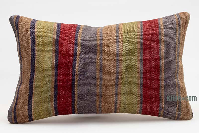 Kilim Pillow Cover - 1' 8" x 1'  (20" x 12") - K0077344