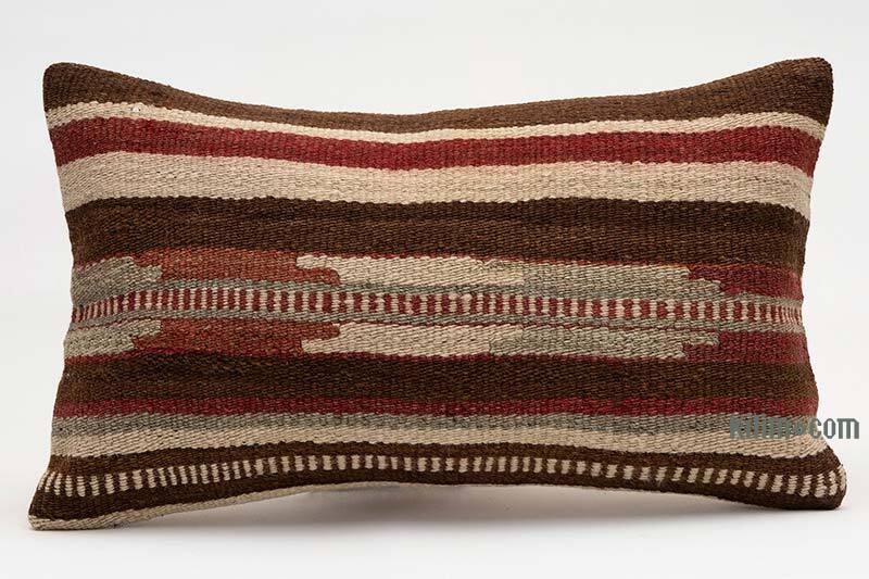 Kilim Yastık Kılıfı - 50 cm x 30 cm - K0077348