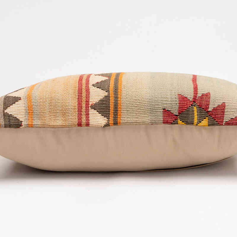 Kilim Pillow Cover - 1' 8" x 1'  (20" x 12") - K0077374
