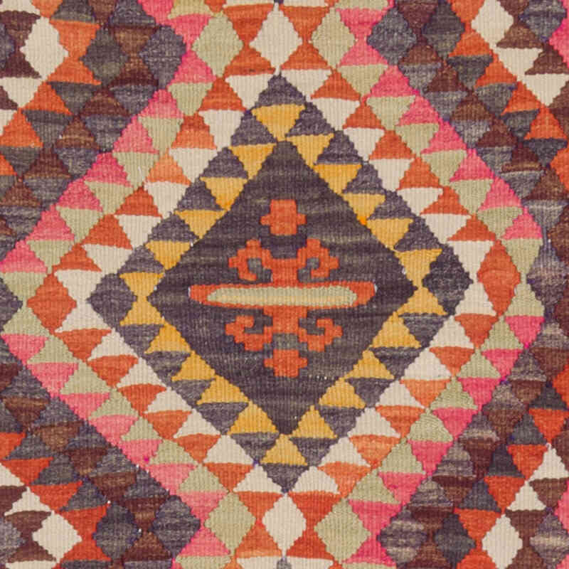 Vintage Tribal Kilim Runner - 2' 7" x 11' 6" (31" x 138") - K0077473