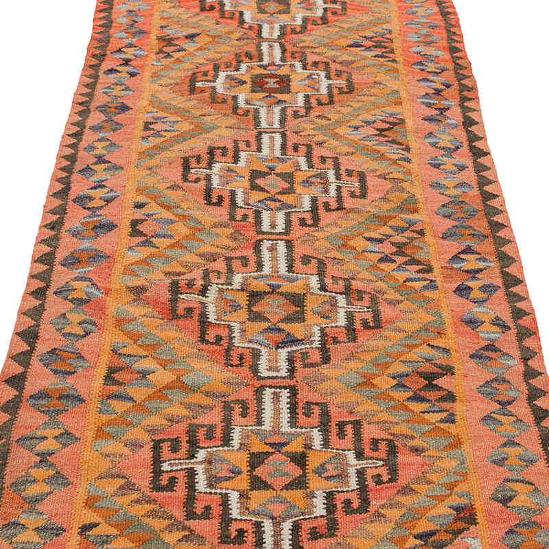 Vintage Anadolu Kilim Yolluk - 91 cm x 238 cm - K0077475