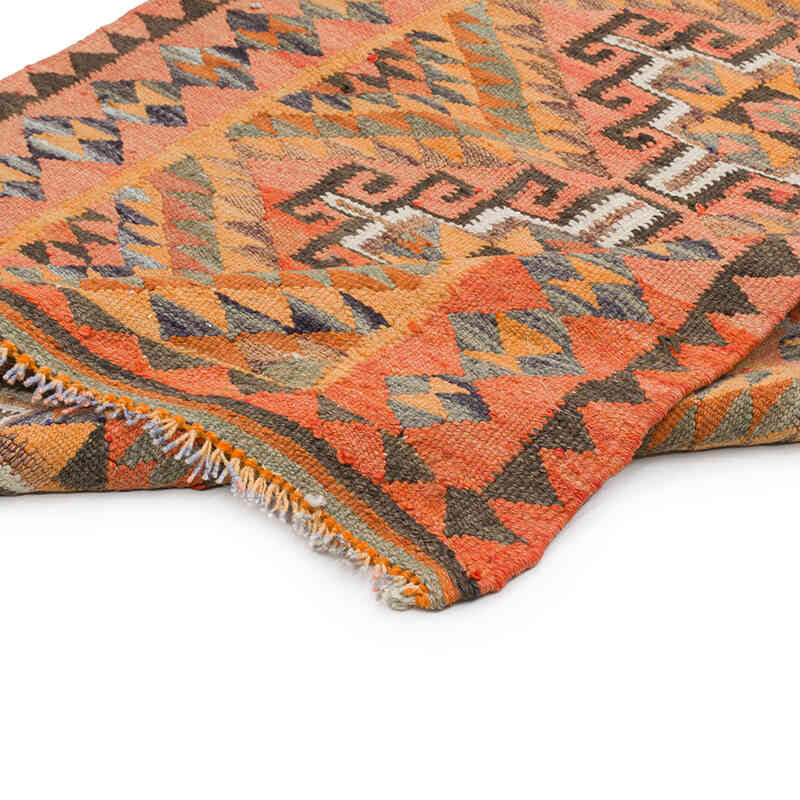 Vintage Anadolu Kilim Yolluk - 91 cm x 238 cm - K0077475
