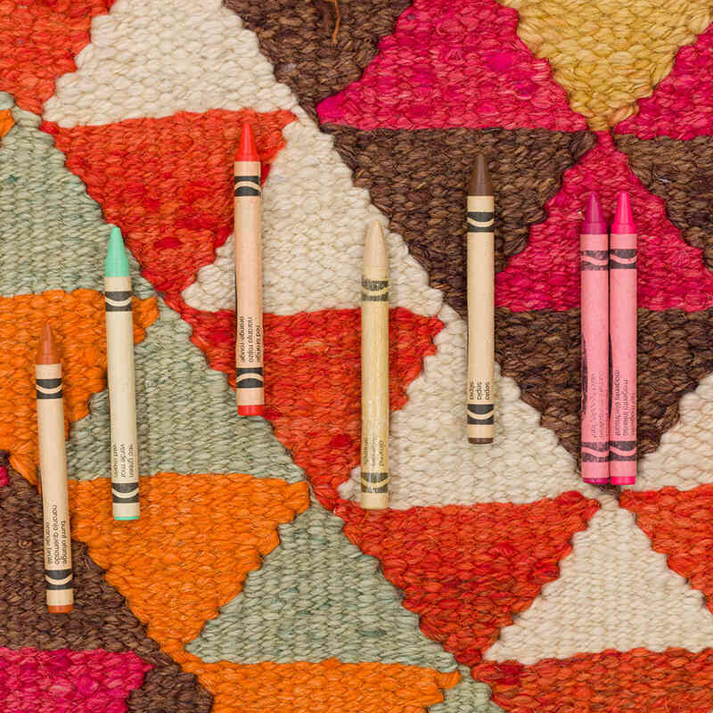 Alfombra Kilim Tribal Vintage - 84 cm x 273 cm - K0077478