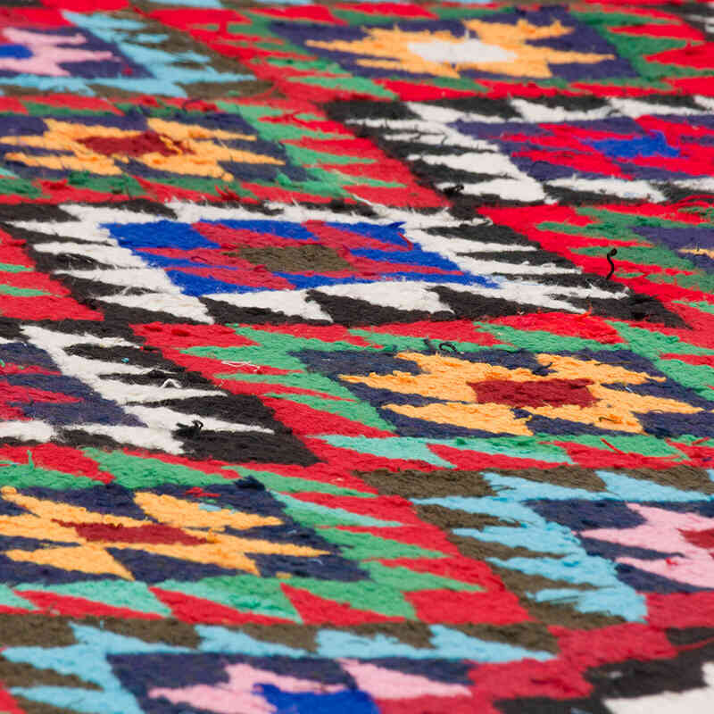 Vintage Anadolu Kilim Yolluk - 83 cm x 344 cm - K0077479