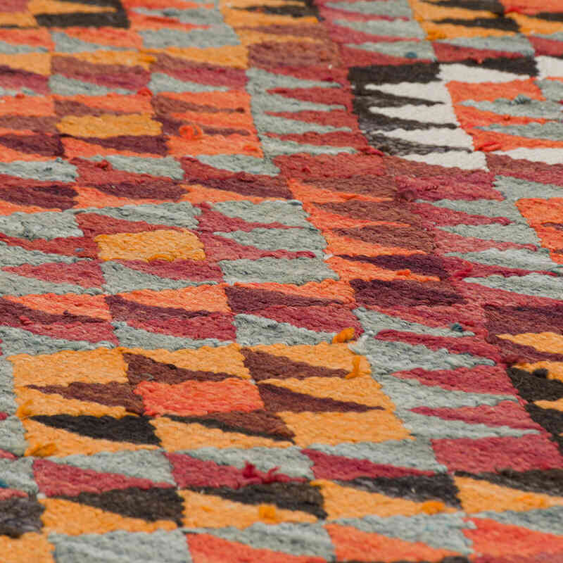 Vintage Anadolu Kilim Yolluk - 88 cm x 304 cm - K0077480