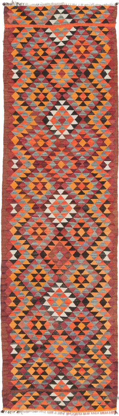 Vintage Anadolu Kilim Yolluk - 88 cm x 304 cm