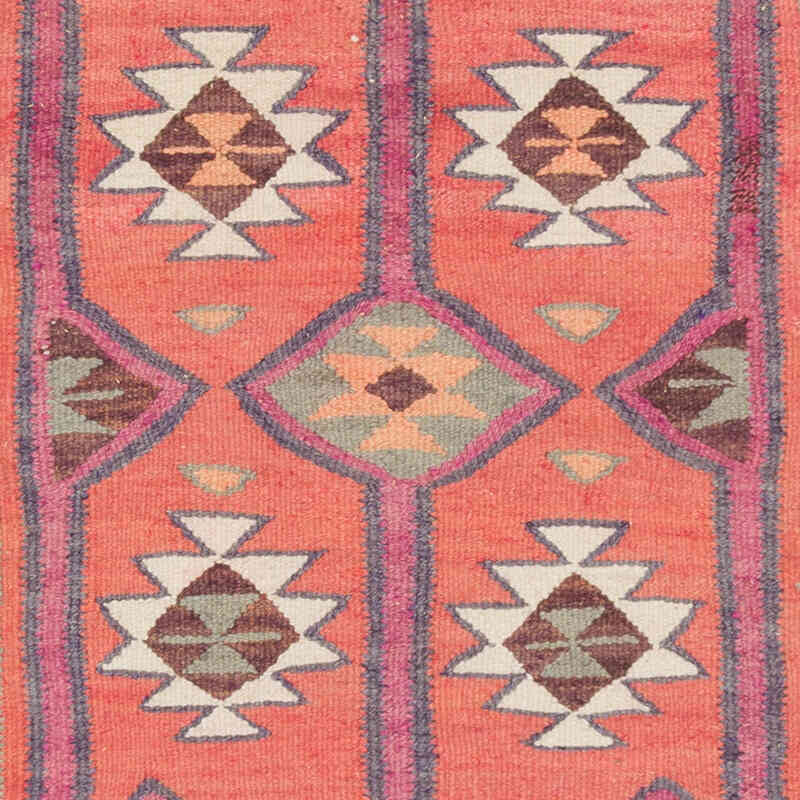 Alfombra Kilim Tribal Vintage - 105 cm x 367 cm - K0077481