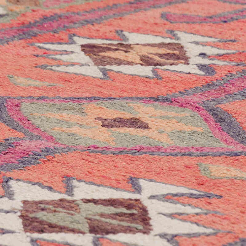 Alfombra Kilim Tribal Vintage - 105 cm x 367 cm - K0077481