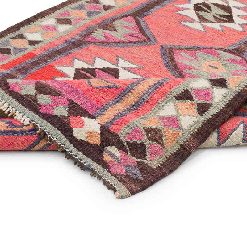 Alfombra Kilim Tribal Vintage - 105 cm x 367 cm - K0077481