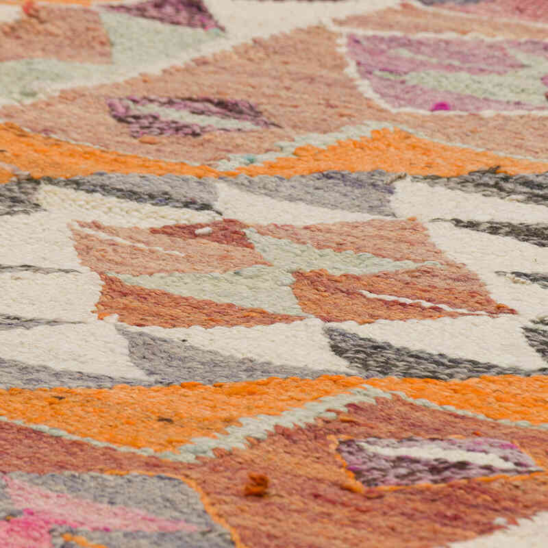 Vintage Anadolu Kilim Yolluk - 91 cm x 270 cm - K0077482