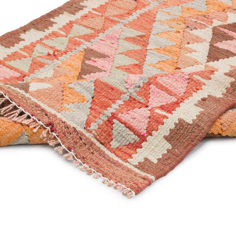 Vintage Tribal Kilim Runner - 2' 10" x 8' 6" (34" x 102") - K0077483